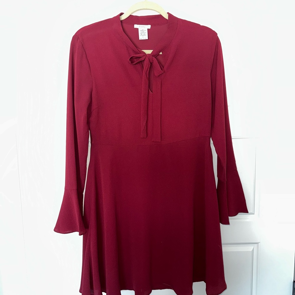Women's Burgundy Dress
